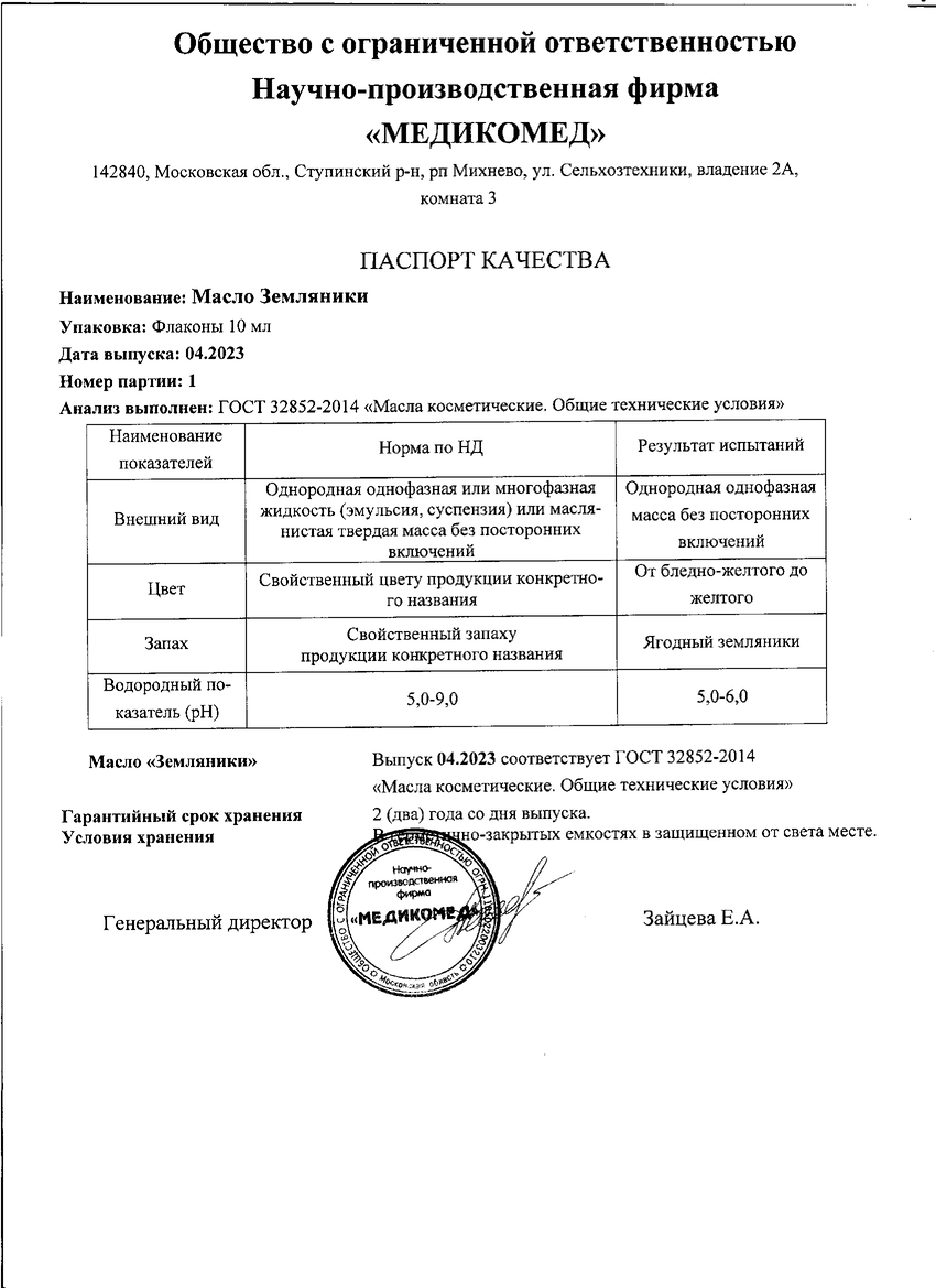 Паспорт №042023
